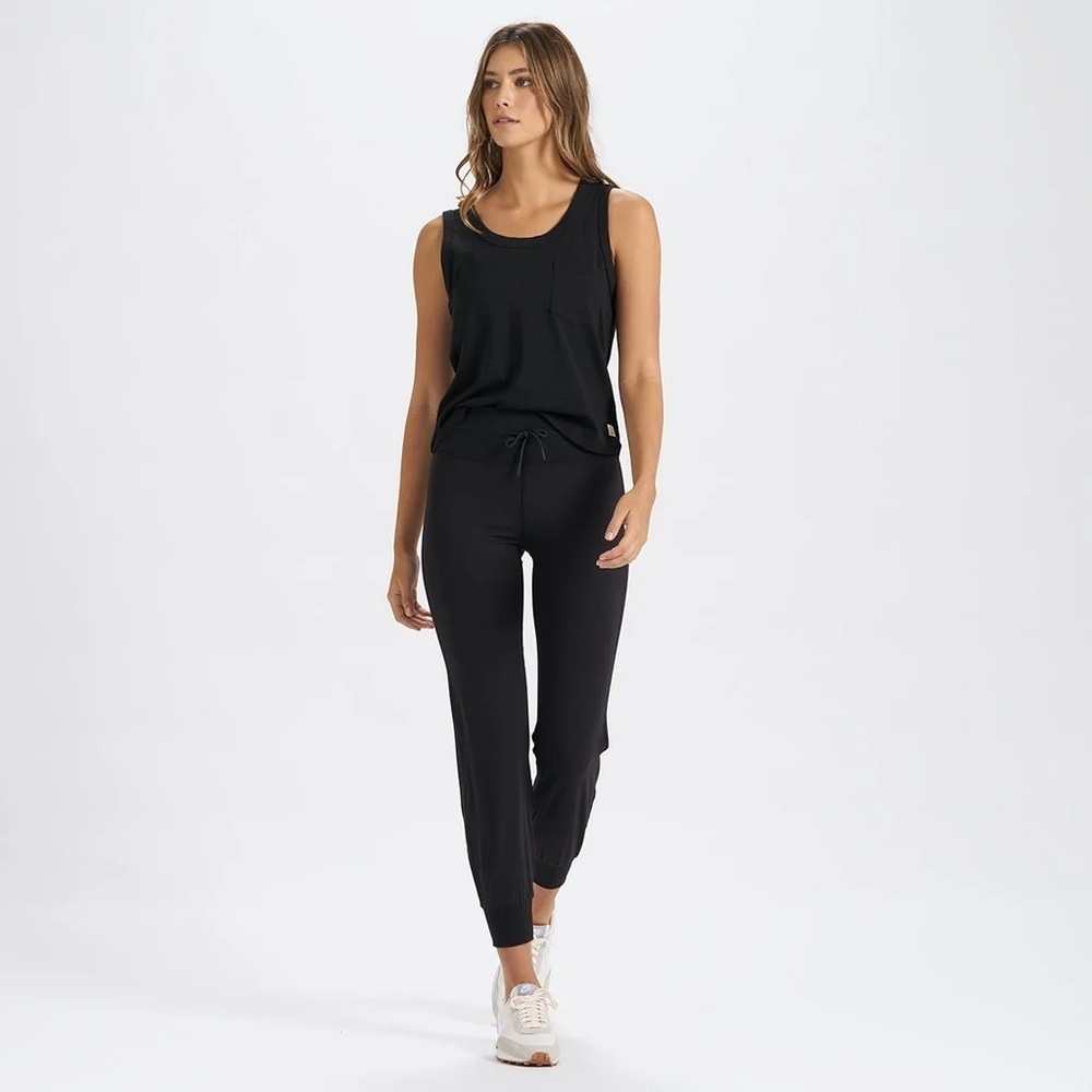Vuori Women’s Daily Black Jogger Pants Activewear Athletic Pants Size Fit M